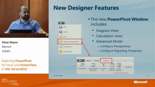 Exploring PowerPivot for Exel and PowerView in SQL Server 2012