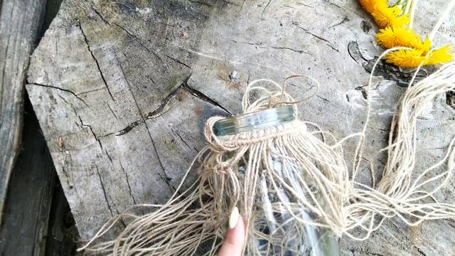 Кашпо плетеная ваза макраме смотреть онлайн