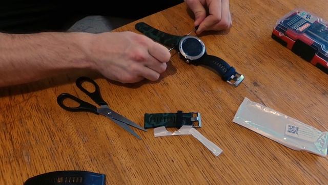 GARMIN FENIX 3 как заменить ремешок на часах