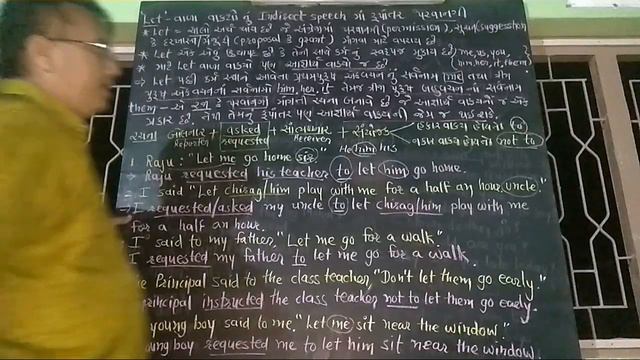Reported speech part 9(Sentences with Let Imperatives construction) смотреть онлайн