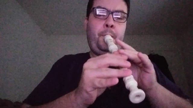 We are number One but it's a flute (recorder) cover смотреть онлайн