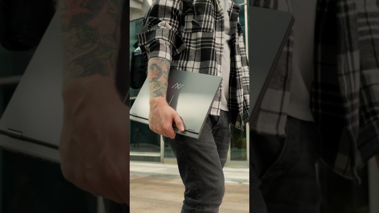 Игровой ноутбук с бампером? #machcreator #visionl15 смотреть онлайн