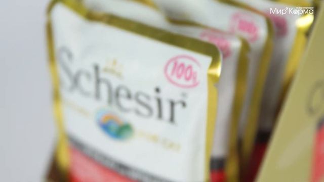 Влажный корм Schesir для кошек с курицей и тунцом смотреть онлайн