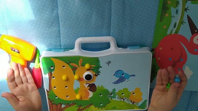 Обзор детского конструктора| Игра от STEM| Детские инструменты| #StayHome And Play #WithMe