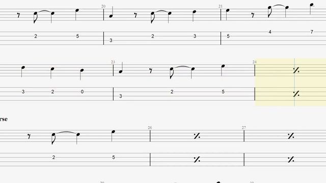 Elvis Presley - Hound Dog (bass tab) смотреть онлайн