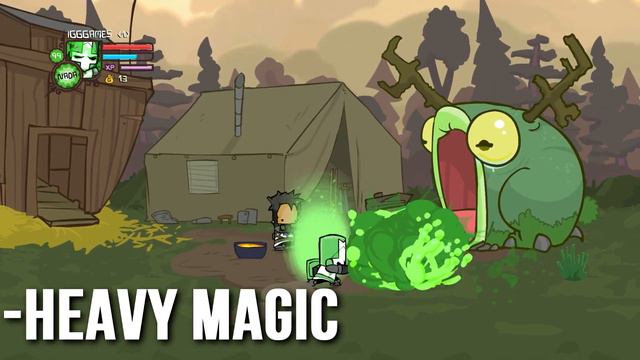 (Outdated) Castle Crashers Green Knight Review смотреть онлайн