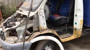 Часть 3.Покраска газели своими руками,восстановление и ремонт кабины,красим газель,цена,видео
