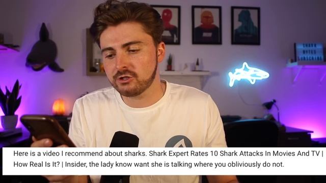 Shark Bytes Reads MEAN Comments! смотреть онлайн
