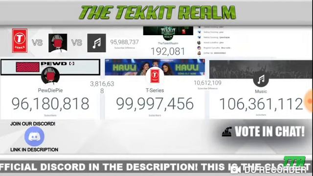 T-SERIES НАБРАЛ 100М ЧТО БУДЕТ ДЕЛАТЬ PEWDIEPIE??? смотреть онлайн