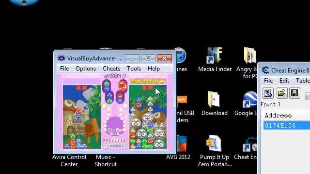 how to hacking puyo pop fever game (GBA) with cheat engine смотреть онлайн