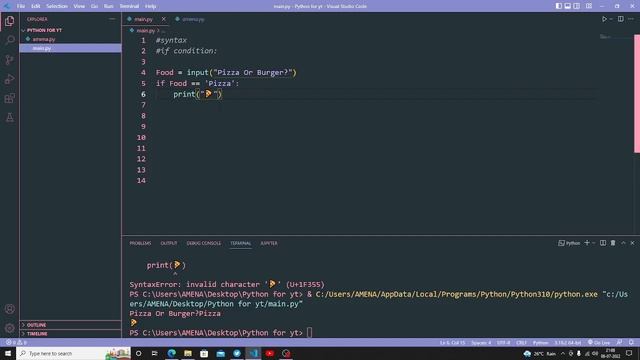 Learn if, elif and else statements in Python. смотреть онлайн