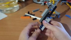 пистолет из лего техника стреляющий