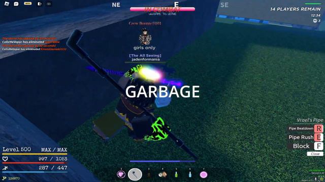 [GPO] DESTROYING 4 Teamers In Solo Battle Royale! смотреть онлайн