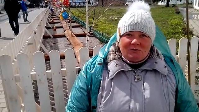 Суздаль. Декоративные березки. смотреть онлайн