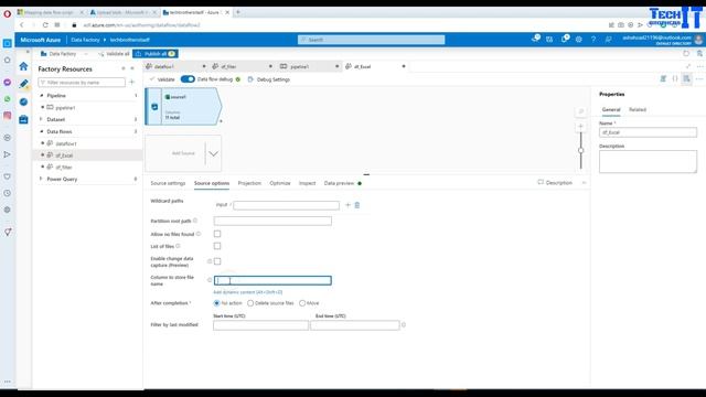 How to Load Multiple Excel Files with Same Sheet Name to Azure SQL Table by using Mapping Data Flow смотреть онлайн