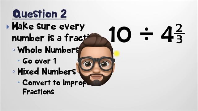 How to Divide Whole Numbers by Mixed Numbers | The Math Review | 6NS1 смотреть онлайн