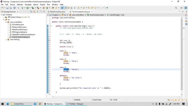 22. Java - Control Flow -Switch Case смотреть онлайн