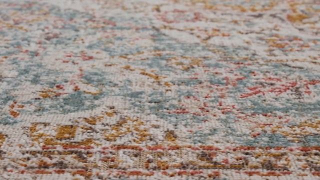 Amer Rugs Eternal - ETE-03 Teal, Gold, Orange, Ivory смотреть онлайн