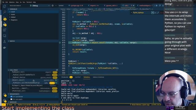 Porting Node class to Python in Godot 4 C++ | Ephestos смотреть онлайн