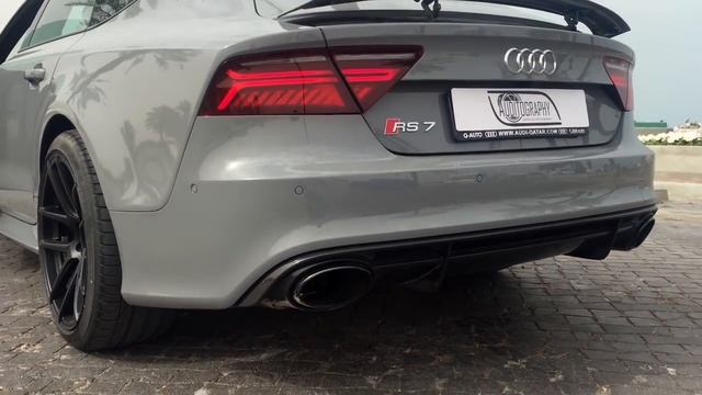 2017 Audi RS7 Sportback brutal sound смотреть онлайн