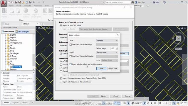 Lightning Speed Surface Labeling (AutoCAD) - Spatial Manager Blog смотреть онлайн