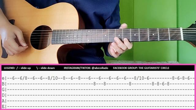 ma boy tabs (chorus) guitar cover - abz collado | sistar смотреть онлайн