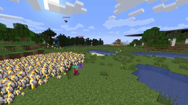 Новые мобы в Minecraft без модов 1.14.4 смотреть онлайн