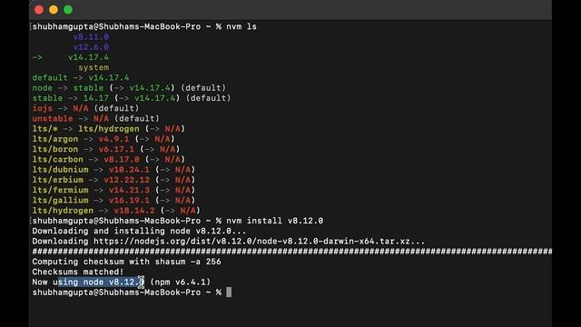 How to install & manage multiple NodeJs using NVM #software #programming #nodejs #development #reac смотреть онлайн