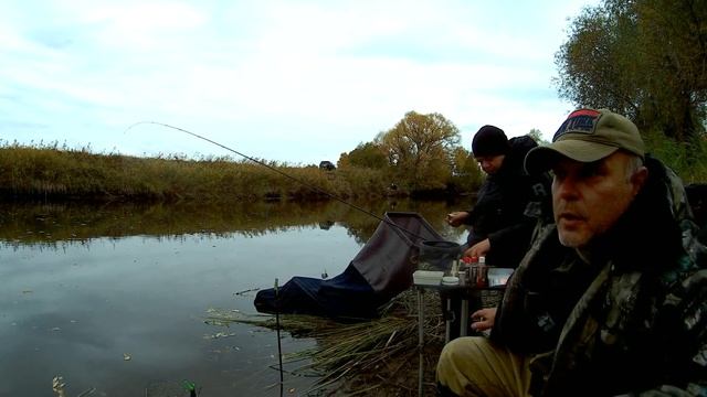 На рыбалку с Другом. Рыба стоит стеной. Попали на плотвиное эльдорадо. смотреть онлайн