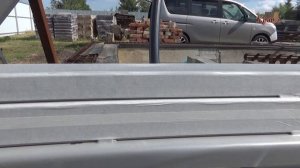 Откатные ворота с узким противовесом. Часть 2. Изготовление.