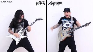 SLAYER vs ANTHRAX (Guitar Riffs Battle)