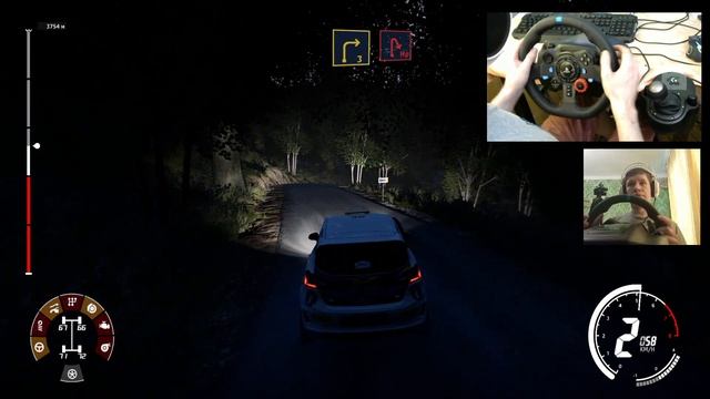 #4 Ford Fiesta/WRC 9/logitech 29g/ Adac Rallye Deutschland/гонки на пк/игры 2020/gameplay/rallye смотреть онлайн