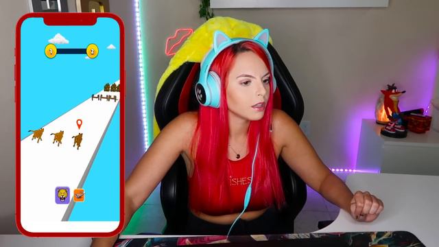 PROBANDO JUEGOS QUE SALEN EN ANUNCIOS 2 | Jenny Devil😈 смотреть онлайн