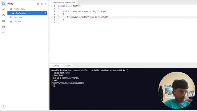 Coding Santa Java Tutorial, Lesson 4: Terminal Command And Command Line Environment смотреть онлайн