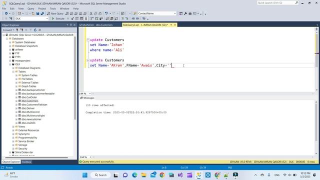 SQL Server Class 5 - SQL UPDATE Statement | Modify existing record Urdu / Hindi смотреть онлайн
