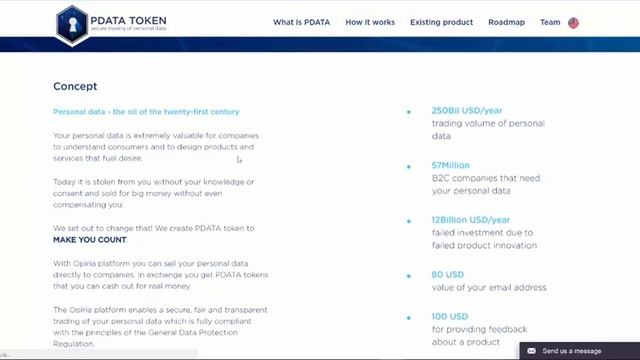[eng] ICO OPIRIA PDATA. Monetize your data смотреть онлайн