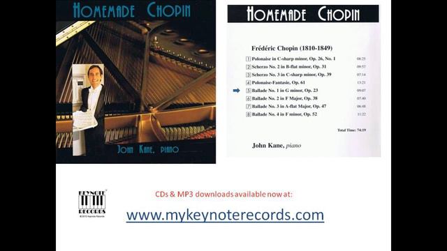 Homemade Chopin John Kane piano AUDIO ONLY смотреть онлайн