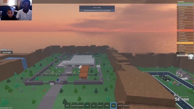 Roblox / Redwood Prison / Hanging With My Cousin / Helicopter Update