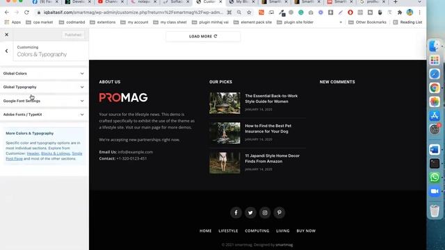 SmartMag News Magazine WordPress theme 2021 смотреть онлайн
