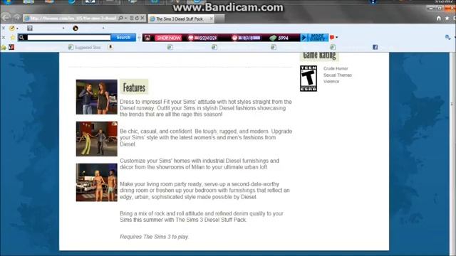Review The Sims 3 Diesel Stuff Pack смотреть онлайн