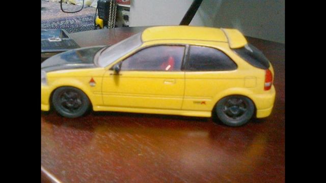 AOSHIMA 1:24 HONDA CIVIC TYPE R смотреть онлайн