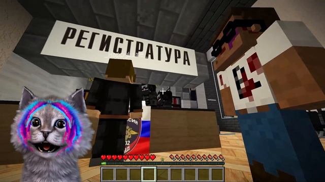 НЕПОСЛУШНЫЙ КОТЁНОК ПОЙМАЛ БРОДЯЧЕГО ПСА В МАЙНКРАФТ смотреть онлайн