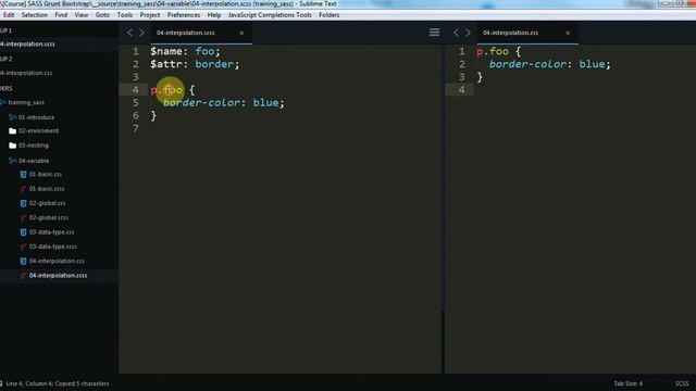 Tự Học SASS - Bài 16 Variable & Data Type - Interpolation смотреть онлайн