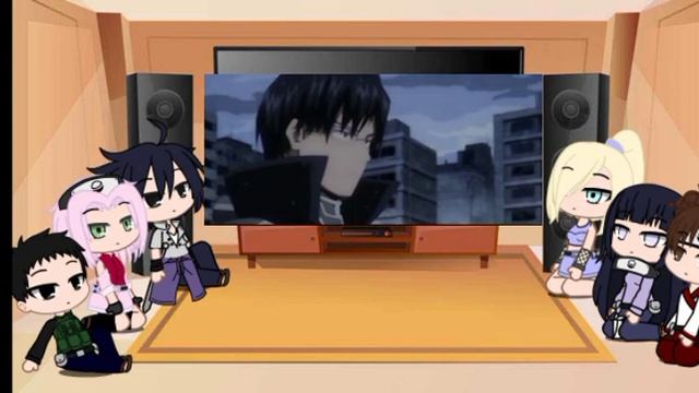 Naruto friend's react to Naruto as dark deku|au|naruto X my hero academia| смотреть онлайн