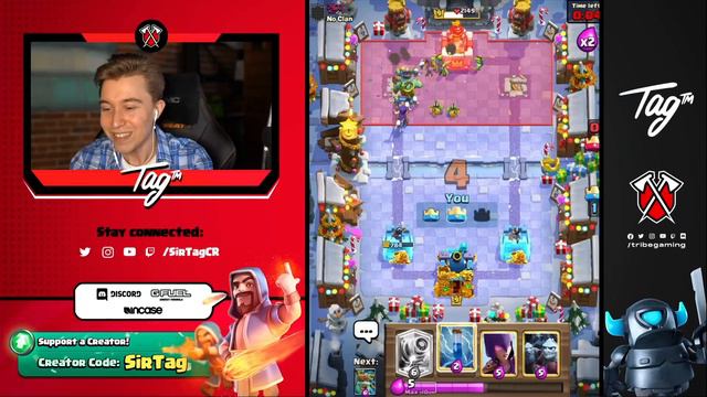 NEW WICKED WITCH DECK IS LIKE CHEATING in CLASH ROYALE! смотреть онлайн