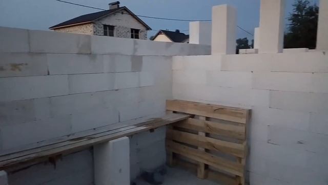 24. Армирование 8-го ряда.  9-й ряд