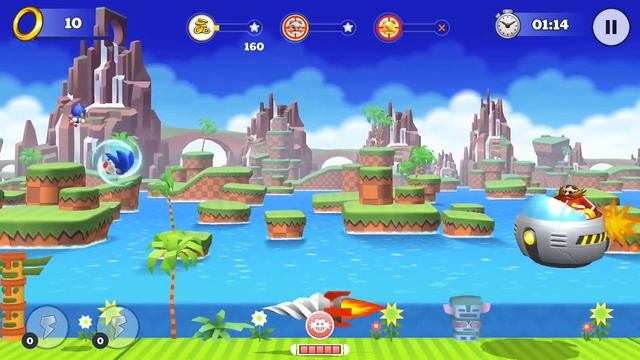 Sonic Runners Adventure #4 | First BOSS w/ ESPIO & SONIC By Gameloft смотреть онлайн
