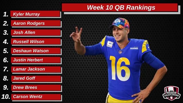 2020 Fantasy Football Rankings - Top 20 Quarterbacks in Fantasy Football - Week 10 смотреть онлайн