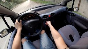 2001 Mercedes A class W168 (1.6 AT) POV Test Drive
