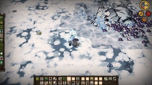 Don't Starve Together Farming Colossal Amounts Of Silk With Deerclops смотреть онлайн